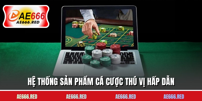 Hệ thống sản phẩm cá cược thú vị hấp dẫn